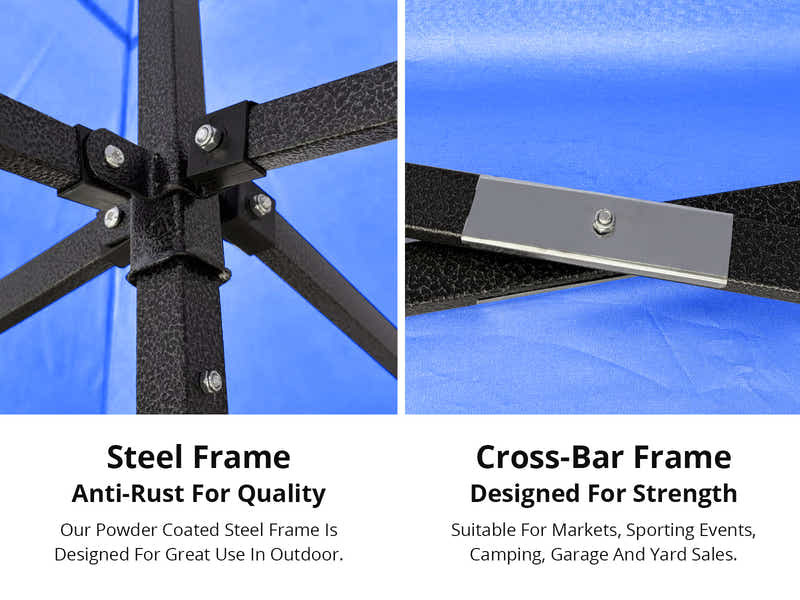 DS Gazebo D Exclusive 3x3m BLUE