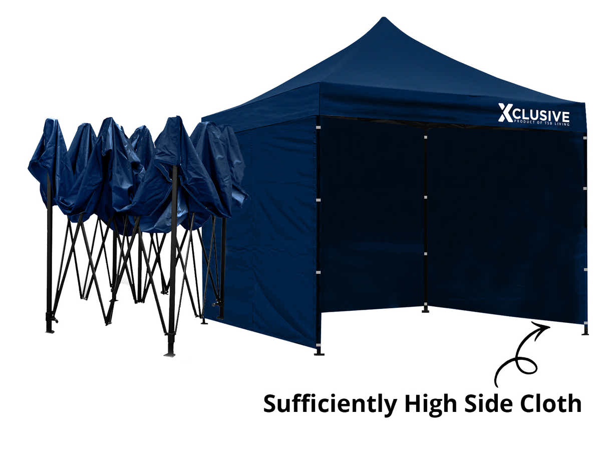 Xclusive Gazebo with Carry Bag 3m x 3m - Navy