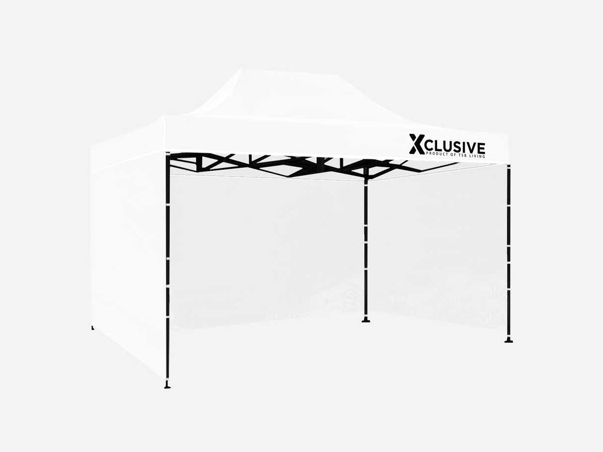 Xclusive Gazebo with Carry Bag 3m x 4.5m - White