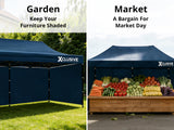 Xclusive Gazebo D 3x6m Navy