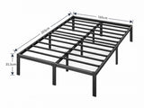 Xclusive Metal Platform Bed Frame - NZ King