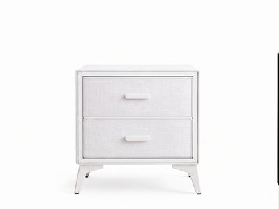 Delani Bedside Table - Cream
