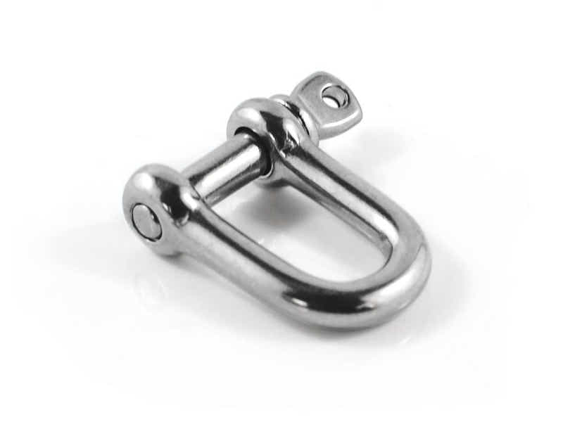 Stainless Steel D-Shackle for Shade Sails