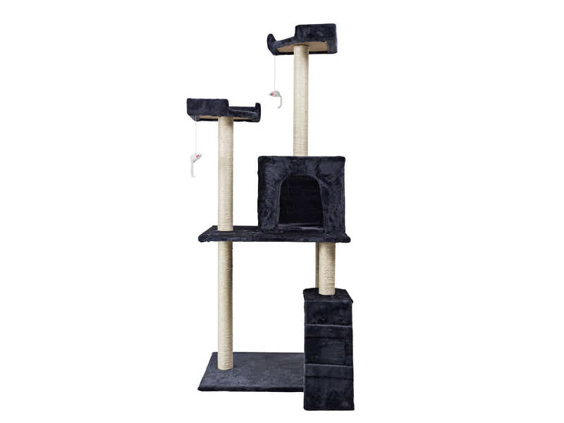 Cat Tree Grey - 150 cm