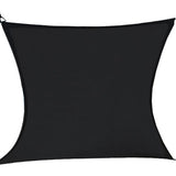 280Gsm Hdpe Shade Sail 4X4M Black square