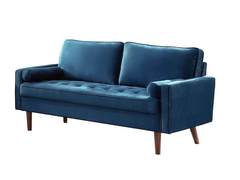 Gyllene Velvet Sofa Set - Blue