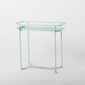 DS BS Modern Loft Metal Side Table Flower Stand Rectangle-Mint