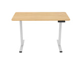 DS Height Adjustable Desk Set LK Oak