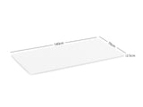 25MM Table Top White 140x70