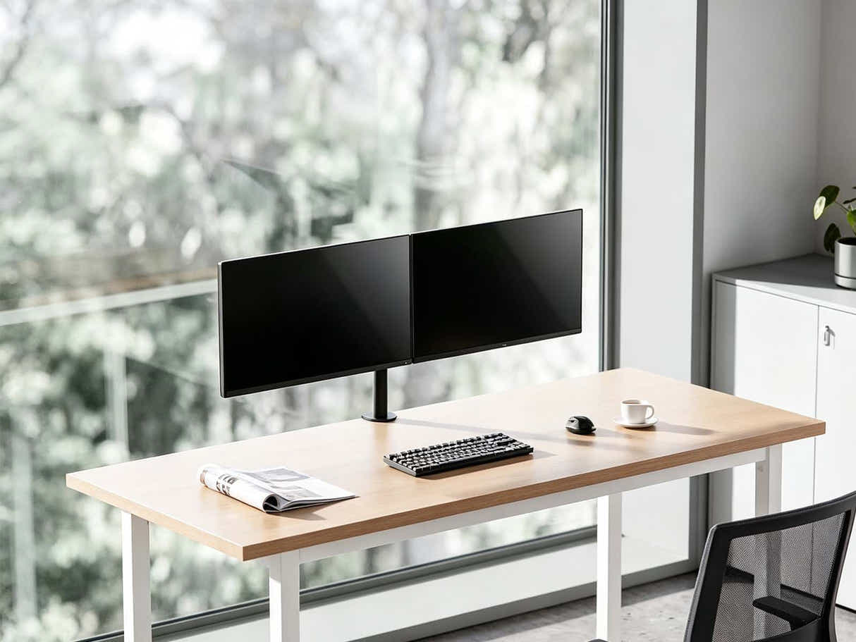 DS Monitor Stand Dual Arm 24P