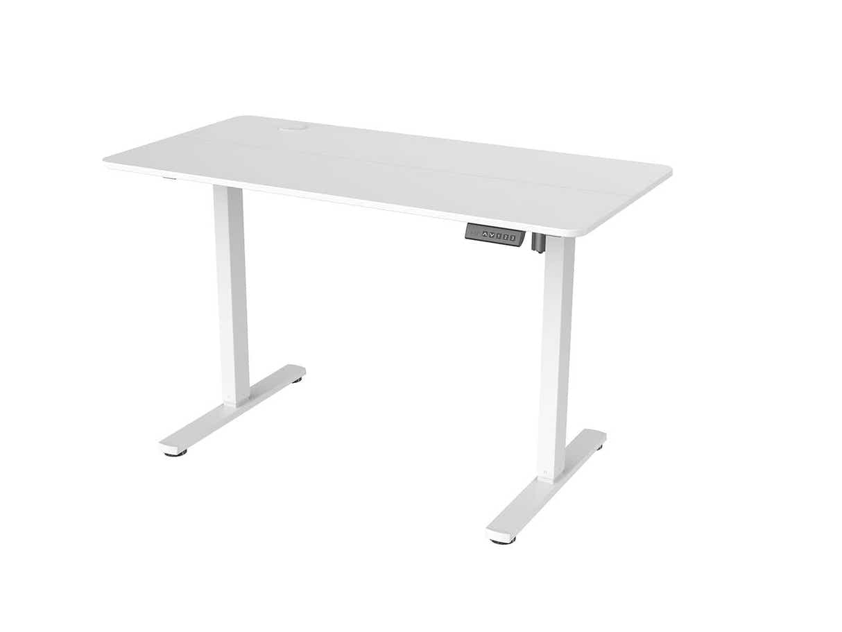 DS Xclusive Height Adjustable Desk 120x60 Set ZY All White