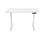 DS Xclusive Height Adjustable Desk 120x60 Set ZY All White