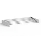 DS NA Artiss Clothes Rack Wall Mounted Airer Foldable White