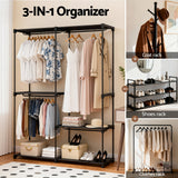 DS NA Artiss Wardrobe Clothes Rack Closet 181cm