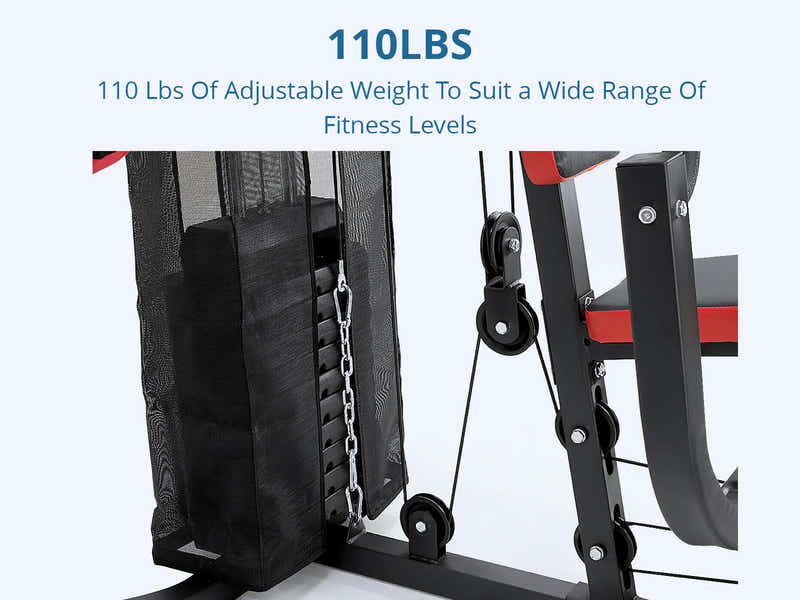 Multifunction Home Gym 110Lbs