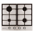 Parmco GAS COOKTOP 600MM STAINLESS 4BURNER