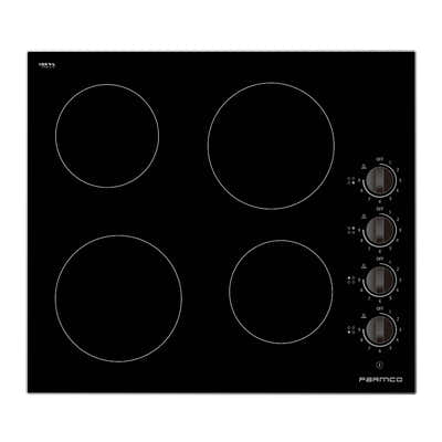 Parmco COOKTOP SERIES1 600MM ALUMINIUM TRIM CERAMIC 4 BURNER