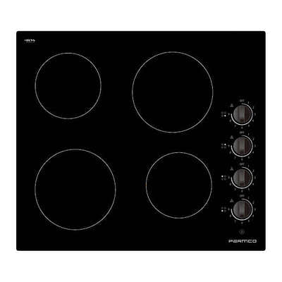 Parmco COOKTOP SERIES1 600MM BLACK CERAMIC 4 BURNER