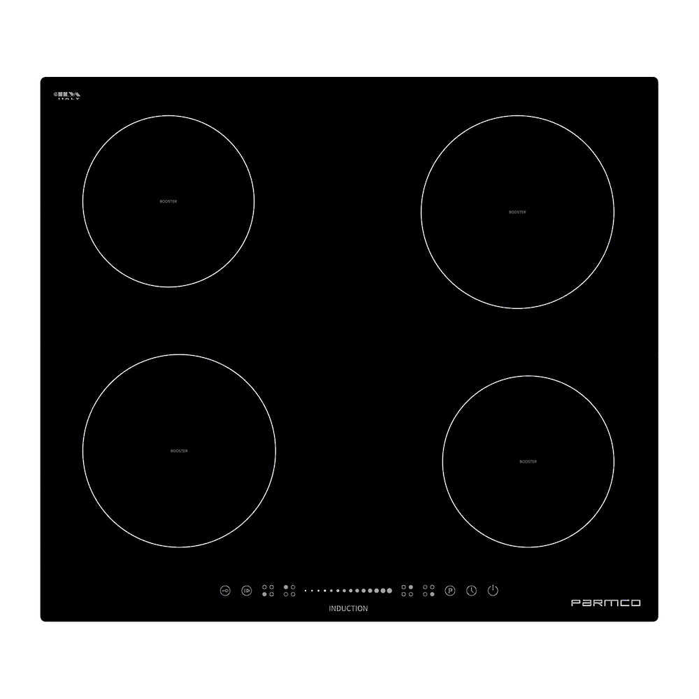 Parmco COOKTOP SERIES3 600MM BLACK INDUCTION 4 BURNER