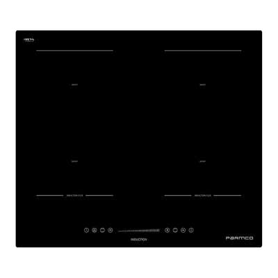 Parmco COOKTOP SERIES3 600MM BLACK INDUCTION ZONELESS 4 BURNER