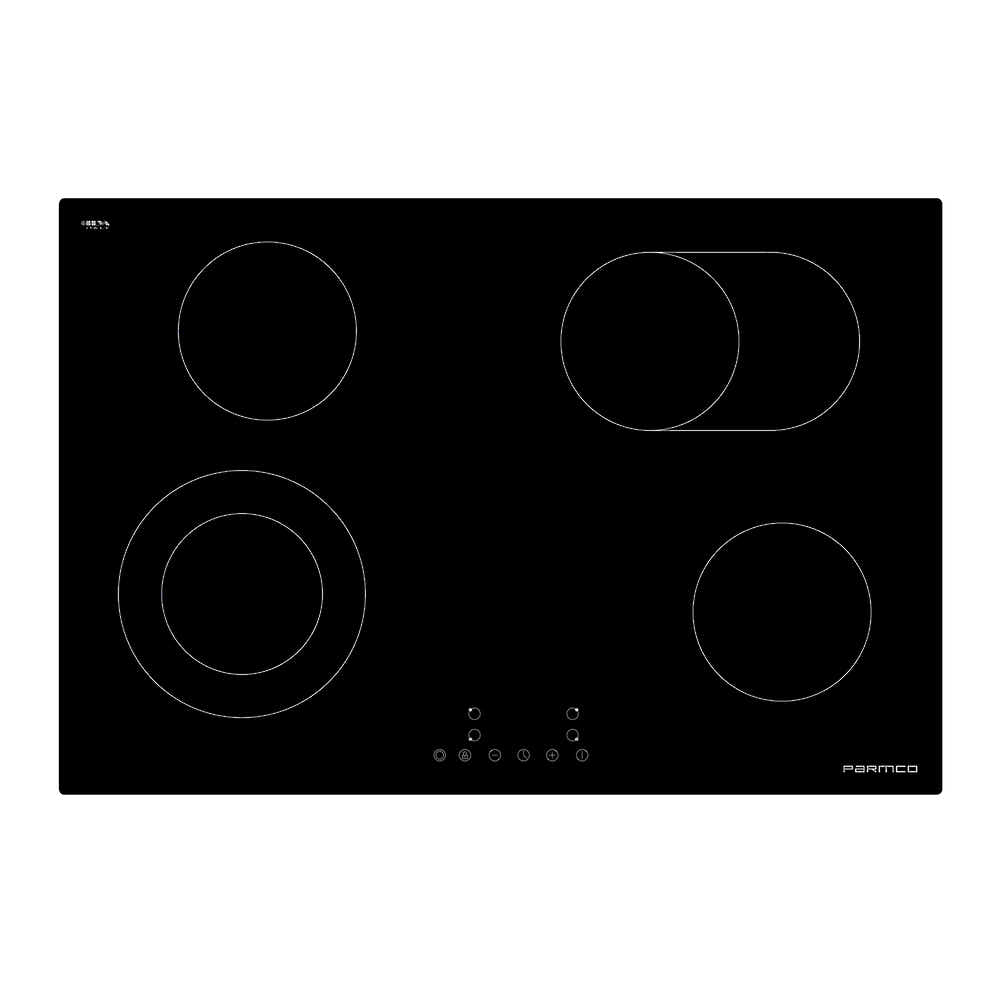 Parmco COOKTOP SERIES3 770MM BLACK CERAMIC 4 BURNER