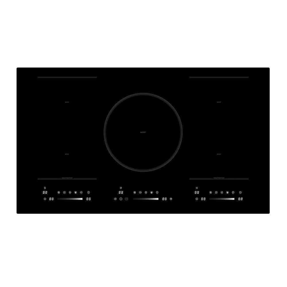 Parmco COOKTOP SERIES6 900MM BLACK INDUCTION ZONELESS 5 BURNER