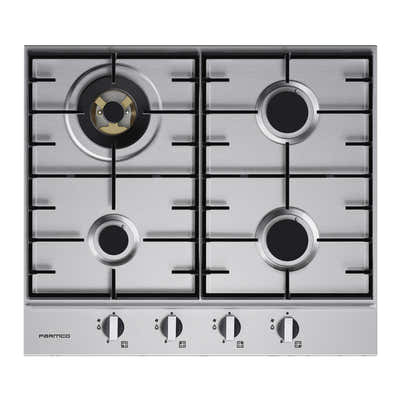 Parmco GAS COOKTOP SERIES7 600MM STAINLESS 3BURNER+WOK