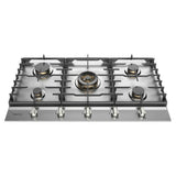 Parmco GAS COOKTOP SERIES7 900MM STAINLESS 4BURNER+WOK