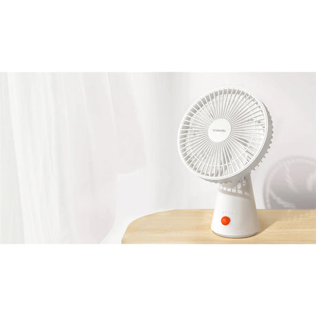 DS PB Xiaomi Rechargeable Desk Mini Fan 2-in-1 dual use handheld+desktop fan Sm