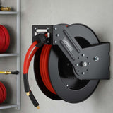 DS NA Giantz Air Hose Reel 3/8 IN x 15m Retractable Air Hose 300PSI