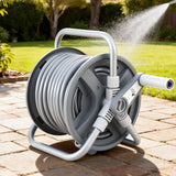DS NA Fingers 20m Retractable Garden Hose Reel Heavy Duty 1/2" Hose Auto Rewind