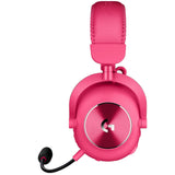 DS PB Logitech Pro X 2 Lightspeed Wireless Gaming Headset - Magenta