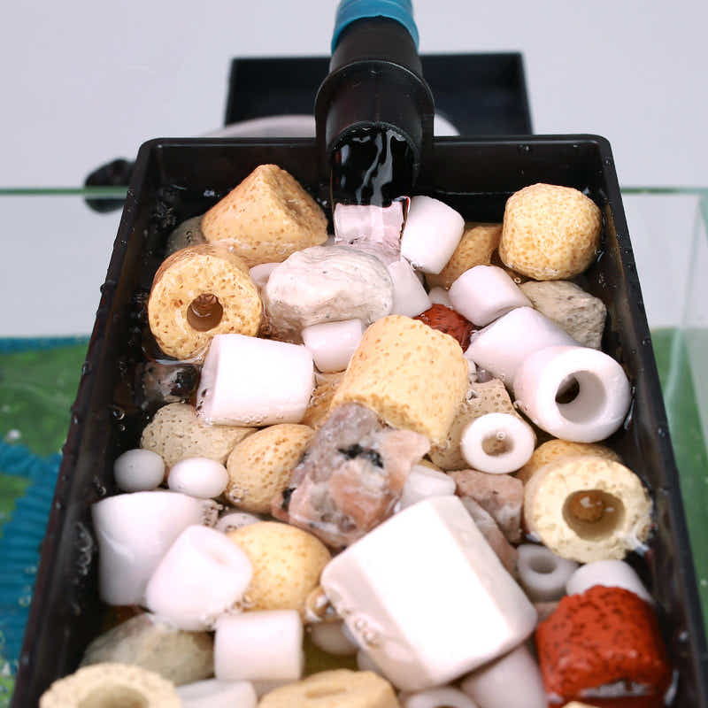 DS BS Aquarium Biological Filter Ceramic Rings Set-2KG