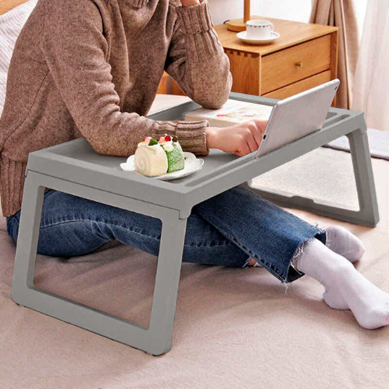 DS BS Plastic Light Foldable Laptop Table Bed Tray Lapdesk