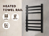 Heated towel rail