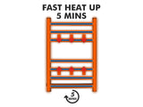 Heated towel rail