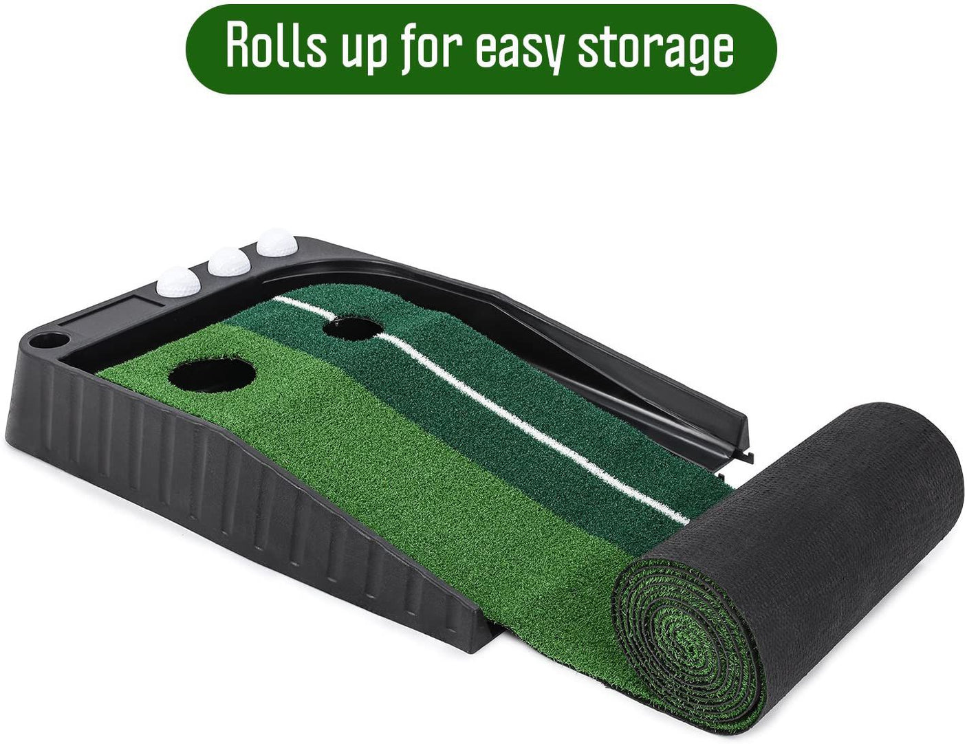 DS BS Indoor Mini Golf Practice Auto Ball Return Training Aid