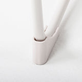 DS BS Modern Loft Metal Side Table Flower Stand Rectangle-White