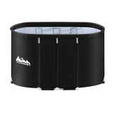Portable Ice Bath Tub 120x70X70CM Inflatable Cold Water Folding Bathtub Spa Mass