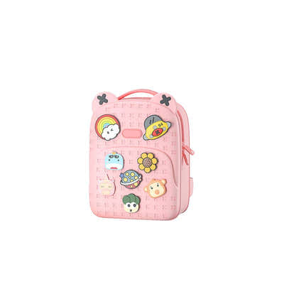 DS BS Kids Tide Cartoon Backpack-Pink