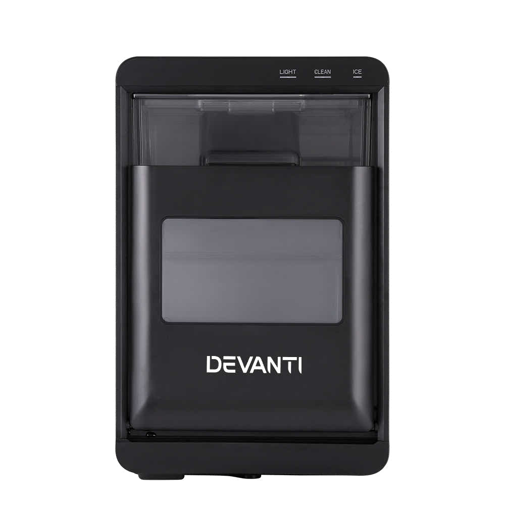 DS NA Devanti Ice Maker Machine 20kg Chewable Nugget Ice Countertop w/Self Clean