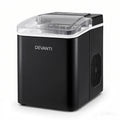 DS NA Devanti Ice Maker Machine Portable 12kg Countertop w/Self Cleaning 1.2L Bl