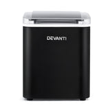 DS NA Devanti Ice Maker Machine Portable 12kg Countertop w/Self Cleaning 1.2L Bl