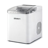 DS NA Devanti Ice Maker Machine Portable 12kg Countertop w/Self Cleaning 1.2L Wh