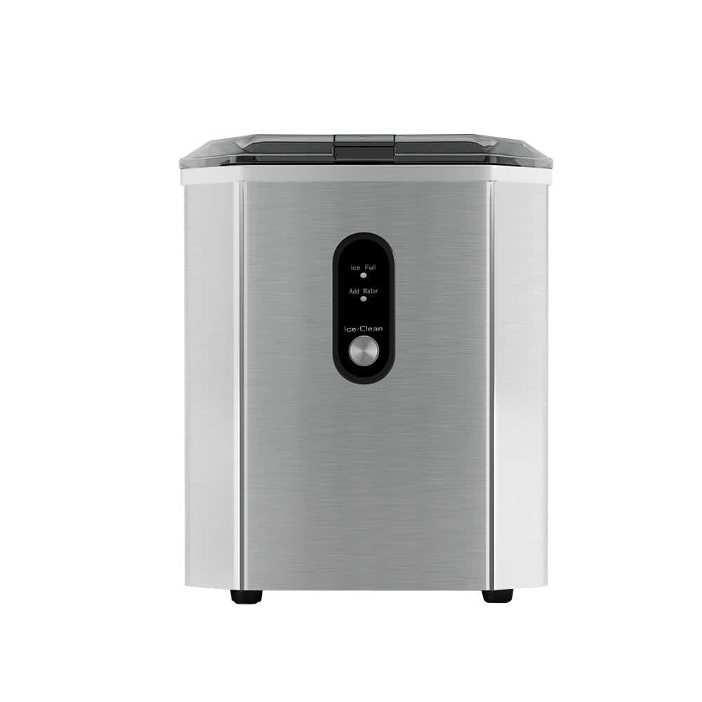 NAC Devanti Portable Ice Maker Machine Ice Cube 12kg Bar Countertop SS