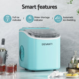 DS NA Devanti 12kg Ice Maker Machine w/Self Cleaning Green