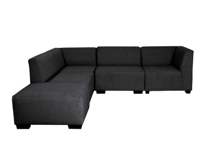 DS NZ made Andy corner sofa Vish black