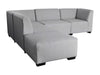 T DS NZ made Andy corner sofa kido Steel