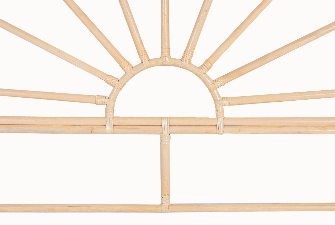 Rattan Headboard Petal - King