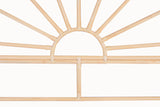 Rattan Headboard Petal - King